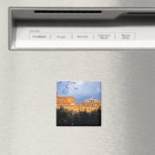 Das toskanische Dorf Sienna, Italien. Magnet (In Situ (Geschirrspüler))