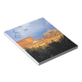 Das toskanische Dorf Sienna, Italien. Notizblock (angewinkelt)