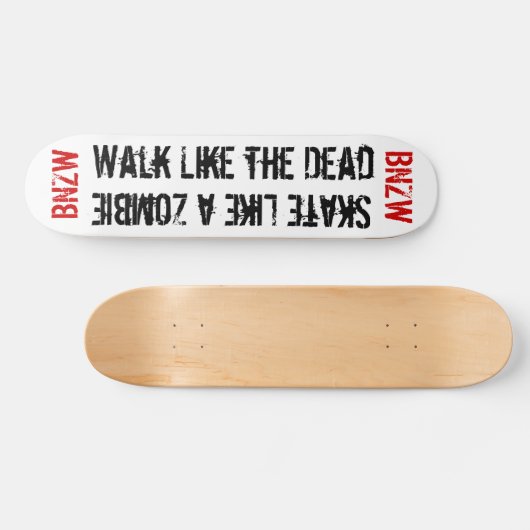 Das tote Brett Skateboard (Horizontal)
