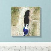 Das tote Meer Leinwanddruck (Insitu (Holzboden))