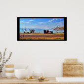 Das tote Meer Poster (Küche)