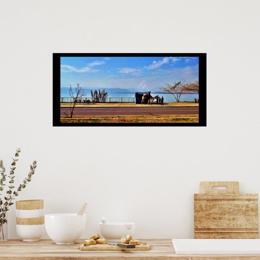 Das tote Meer Poster (Küche)