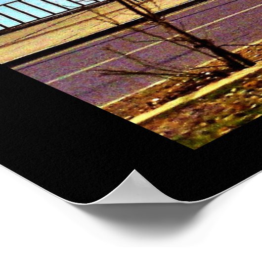 Das tote Meer Poster (Ecke)