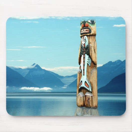 Das Totem, das Lachse schützt, lässt mousepad (Vorne)