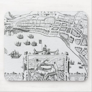 Das Towne und das Platforme von Fayall Mousepad