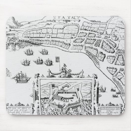 Das Towne und das Platforme von Fayall Mousepad (Vorne)