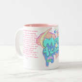 Das Tradgedy, der Kampf, die Riss-Tasse der Männer Zweifarbige Tasse (Vorderseite Links)