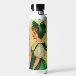 "Das Tragen des Grün" Vintage-Karte, 1907 Trinkflasche