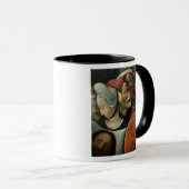 Das Tragen des Kreuzes, das drei Gesichter zeigt Tasse (VorderseiteRechts)