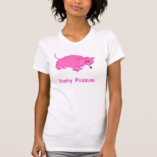 Das Trägershirt der Finger-Opossum-Frauen T-Shirt (Vorderseite)