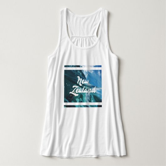 Das Trägershirt Neuseeland-Frau Tank Top (Design Vorderseite)