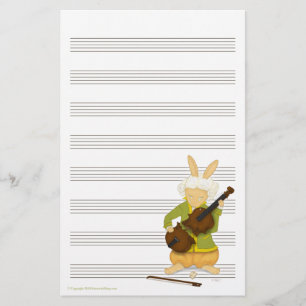 Das Tragödie-Musik-Manuskript-Papier Briefpapier