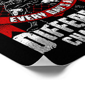 Das Training des Fitnessstudios ist täglich anders Poster (Ecke)