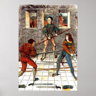 Das Training - ein kleines Plakat