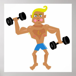 Das Trainings Tank Top Poster