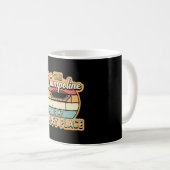 Das Trampolin ist mein glücklicher Ort, der mit ei Kaffeetasse (VorderseiteRechts)