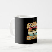 Das Trampolin ist mein glücklicher Ort, der mit ei Kaffeetasse (Vorderseite Links)