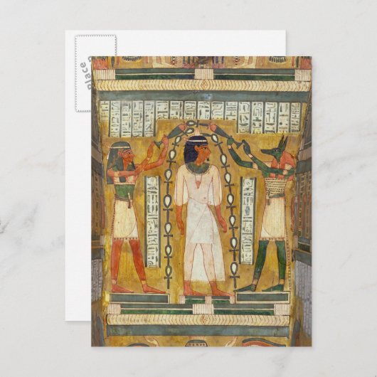 Das Trankopfer der Toten Postkarte (Vorne/Hinten)