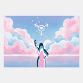 Das Trans Signal Geschenkpapier Set (Vorderseite 3)