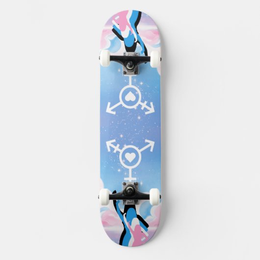 Das Trans Signal Skateboard (Vorderseite)