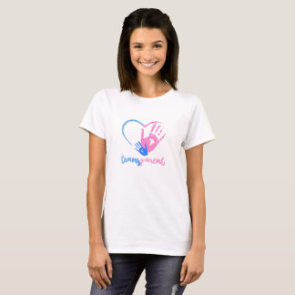 Das transparente T-Shirt der Frauen