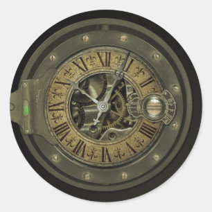 Das Transtemporator Professsor Tempels Runder Aufkleber