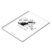 Das träumerische Künstler-Notizbuch Notizblock (Linke Seite)