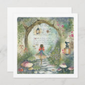 Das Traumportal von Lumina Einladung (Vorne/Hinten)