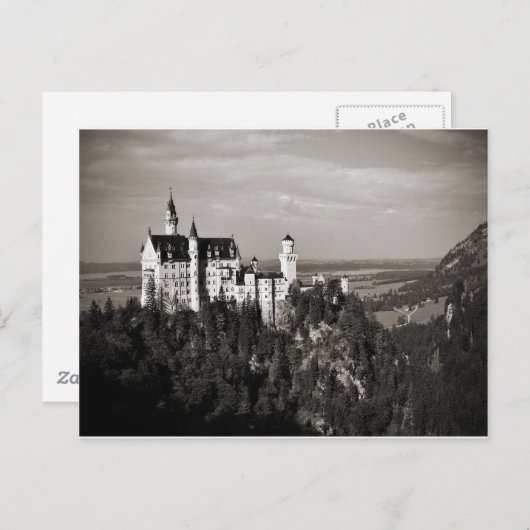 Das Traumschloss König Ludwig Postkarte (Vorne/Hinten)