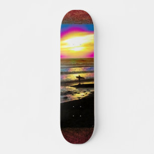 Das TraumSkateboard des Surfers Skateboard