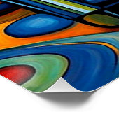 Das traurige Kind Poster (Ecke)