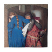 Das Treffen auf den Treppen von Turret (von F.W. B Fliese (Vorderseite)