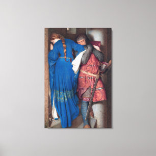 Das Treffen auf den Treppen von Turret (von F.W. B Leinwanddruck