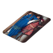 Das Treffen auf den Treppen von Turret (von F.W. B Magnet (Linke Seite)