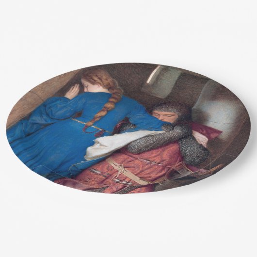 Das Treffen auf den Treppen von Turret (von F.W. B Pappteller (Schrägansicht)