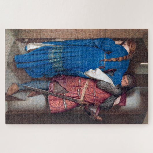 Das Treffen auf den Treppen von Turret (von F.W. B Puzzle (Horizontal)