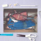 Das Treffen auf den Treppen von Turret (von F.W. B Seidenpapier (Handwerk)