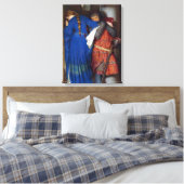 Das Treffen auf den Turret-Treppen von Burton Leinwanddruck (Insitu (Schlafzimmer))