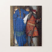 Das Treffen auf den Turret-Treppen von Burton Puzzle (Vertikal)