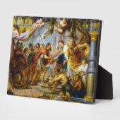 Das Treffen der Kunst Abraham und Melchisedek Rube Fotoplatte (Seite)