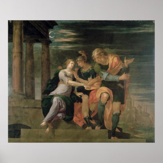 Das Treffen der Theagenes und Chariclea Poster (Vorne)