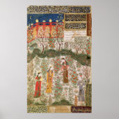 Das Treffen des persischen Prinzen Humay mit China Poster (Vorne)