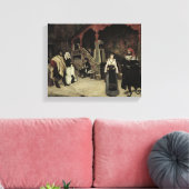 Das Treffen von Faust und Marguerite, 1860 Leinwanddruck (Insitu (Wohnzimmer))