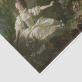 Das Treffen von Jean Honore Fragonard Seidenpapier (Ausschnitt)