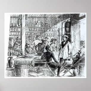 Das Treffen von Mary Seacole und Alexis Soyer Poster