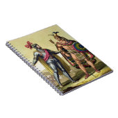 Das Treffen zwischen Hernando Cortes (1485-1547) Notizblock (Rechte Seite)