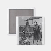 Das Treffen zwischen Orso und Miss Nevil Magnet (Vorderseite/Rückseite)