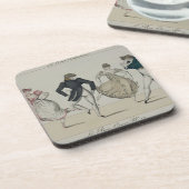 Das "Trenis" Quadrille, überziehen 19 von 'Le Bon Getränkeuntersetzer (Linke Seite)