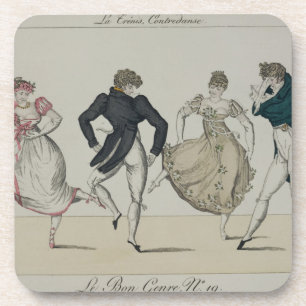 Das "Trenis" Quadrille, überziehen 19 von 'Le Bon Getränkeuntersetzer