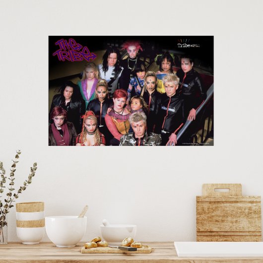 Das Tribe Series 4-Poster Poster (Küche)